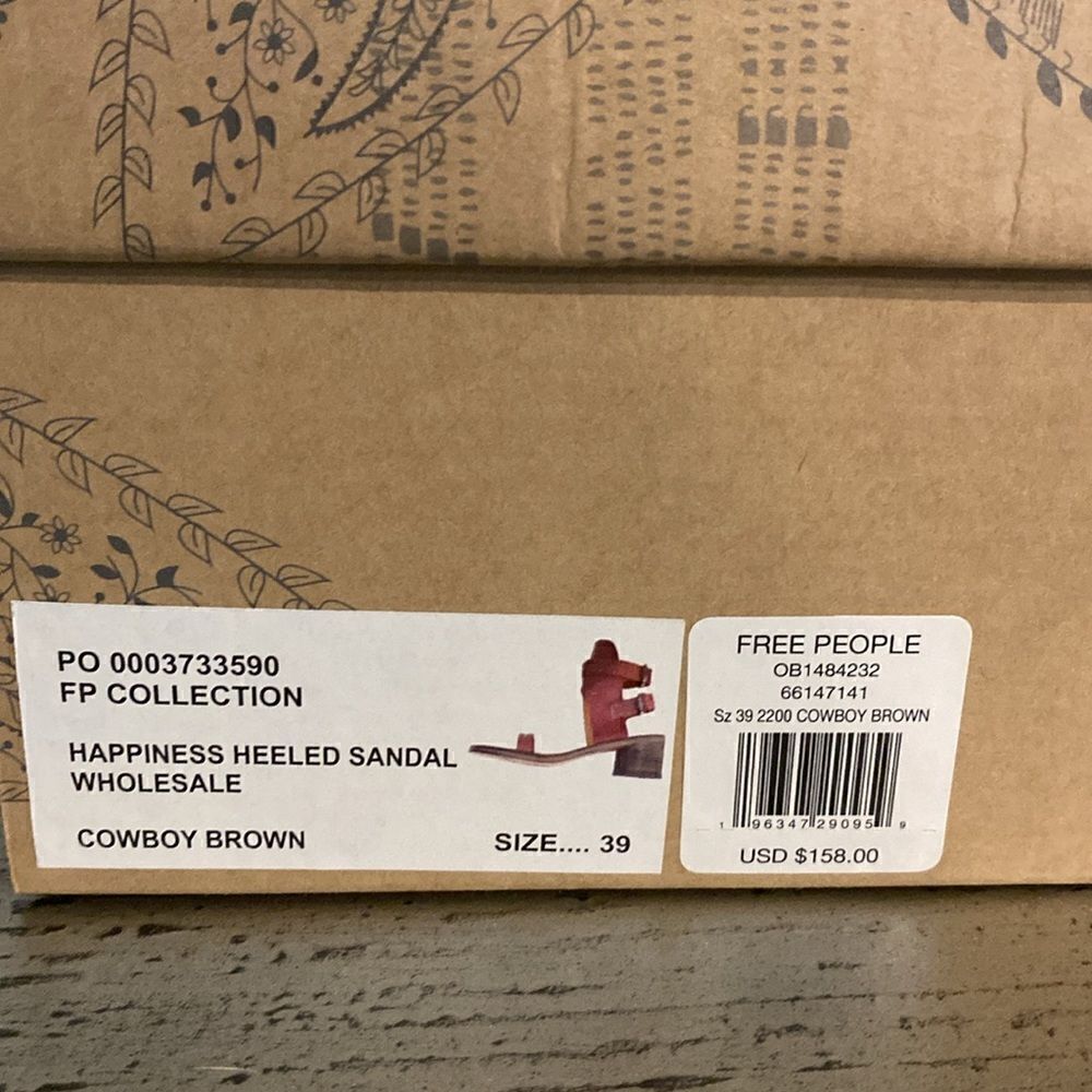 Free People Happiness Genuine Leather Sandals - Picture 3 of 9